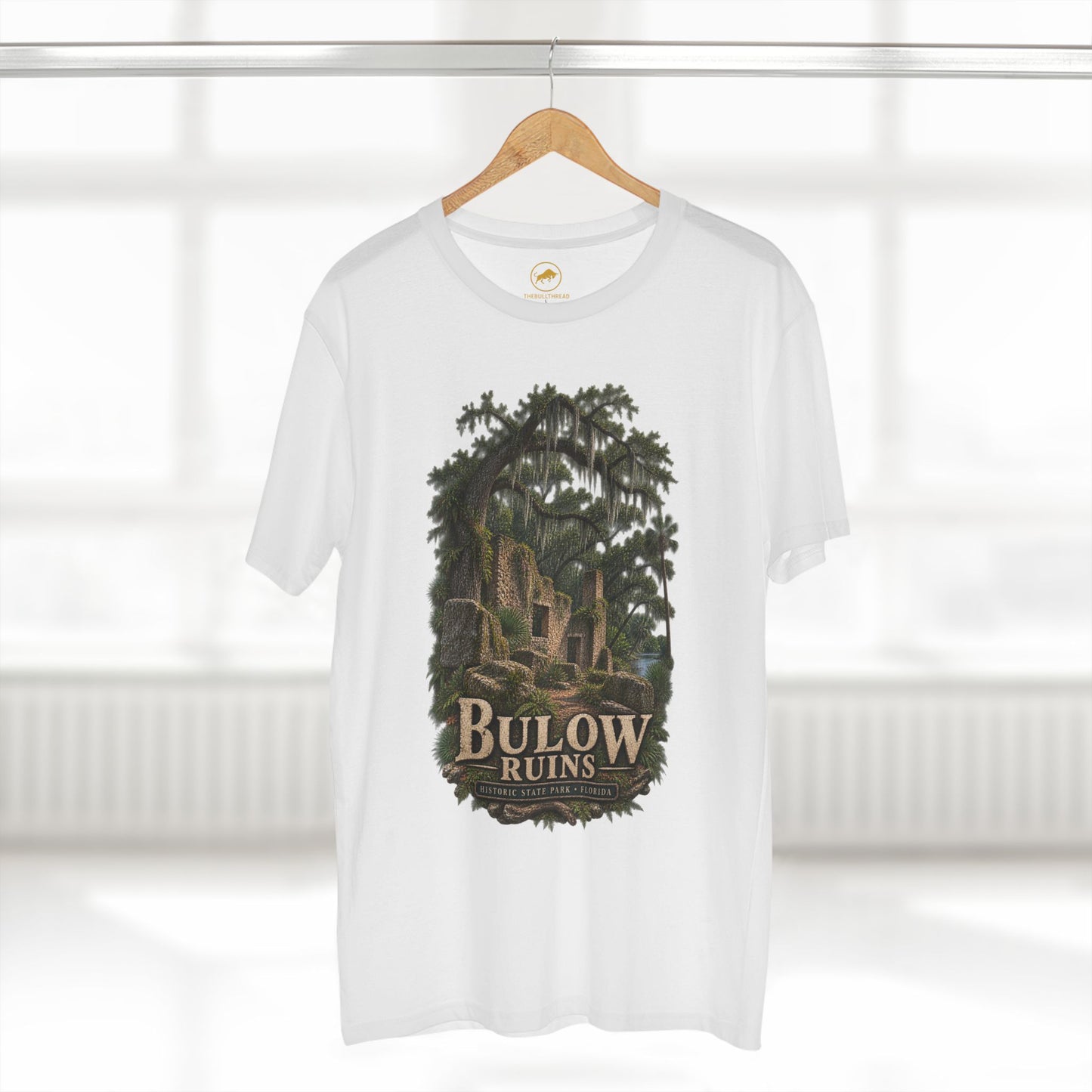 Bulow Plantation Ruins Shirt, Florida Historic State Park Tee, Coquina Sugar Mill, Flagler Beach Old Florida History T-Shirt.