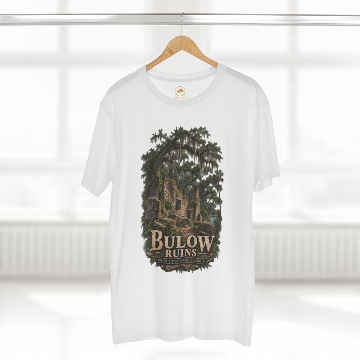 Bulow Plantation Ruins Shirt, Florida Historic State Park Tee, Coquina Sugar Mill, Flagler Beach Old Florida History T-Shirt.