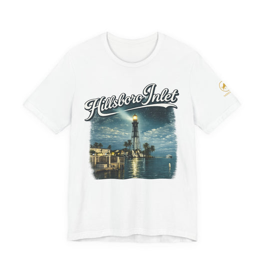 Hillsboro Inlet Shirt, Florida Coastal Tee, Lighthouse Graphic Shirt, Pompano Beach Tee, Broward County Shirt, South Florida Shirt.