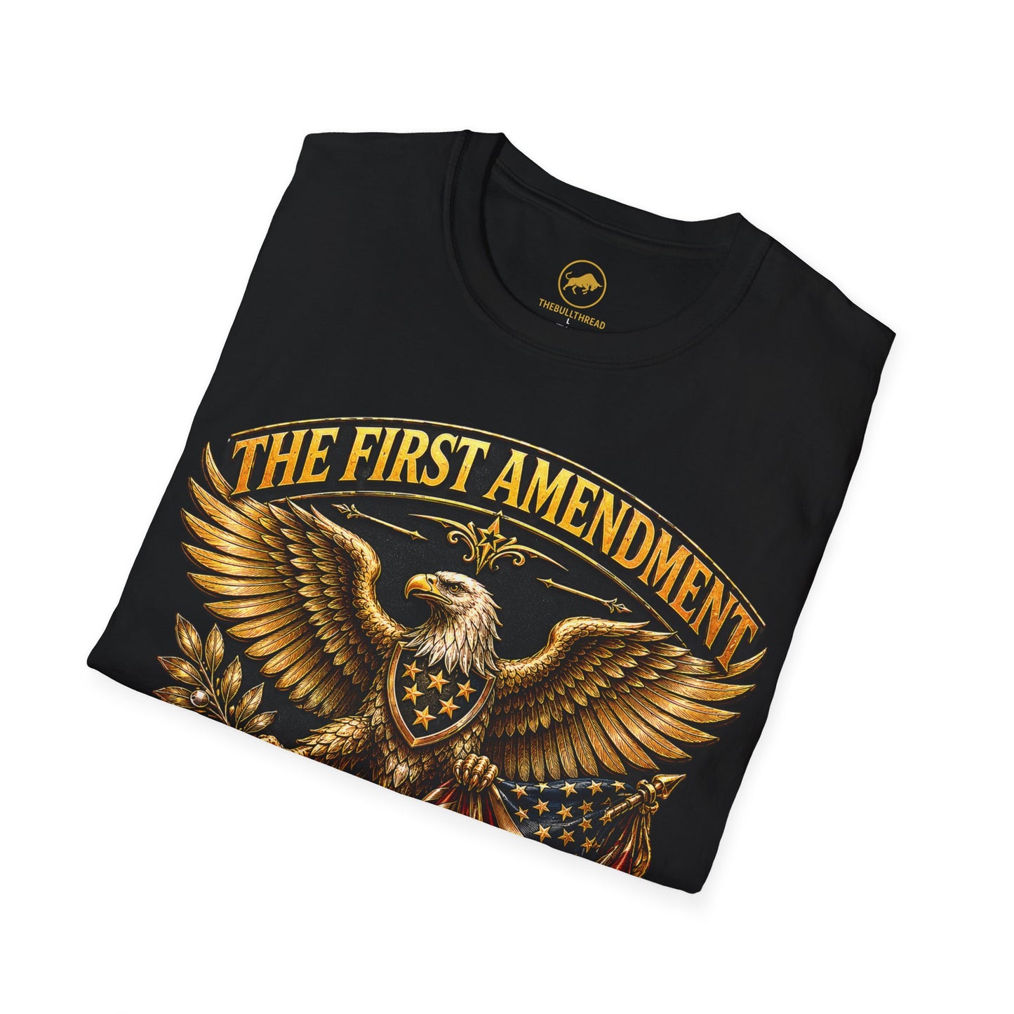 First Amendment Shirt, Patriotic Eagle Tee, Freedom Of Speech Shirt, Constitution Shirt, American Rights USA Tee.