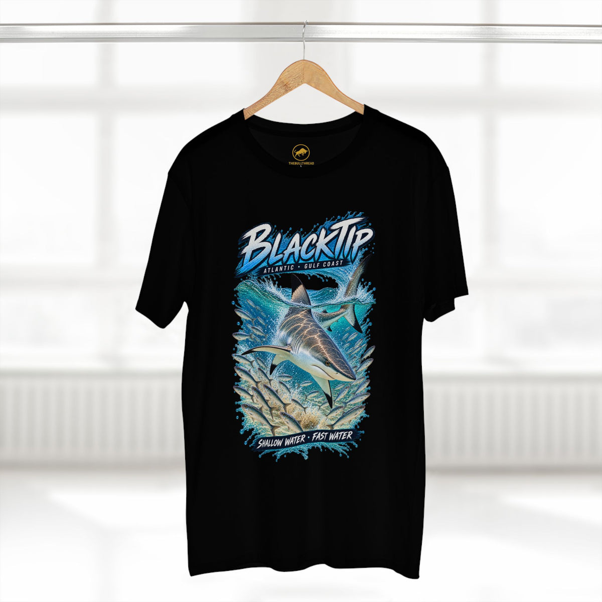 Blacktip Shark Shirt, Florida Shark T-Shirt, Atlantic Gulf Coast Tee, Marine Wildlife Shirt, Ocean Fishing Diver Gift.