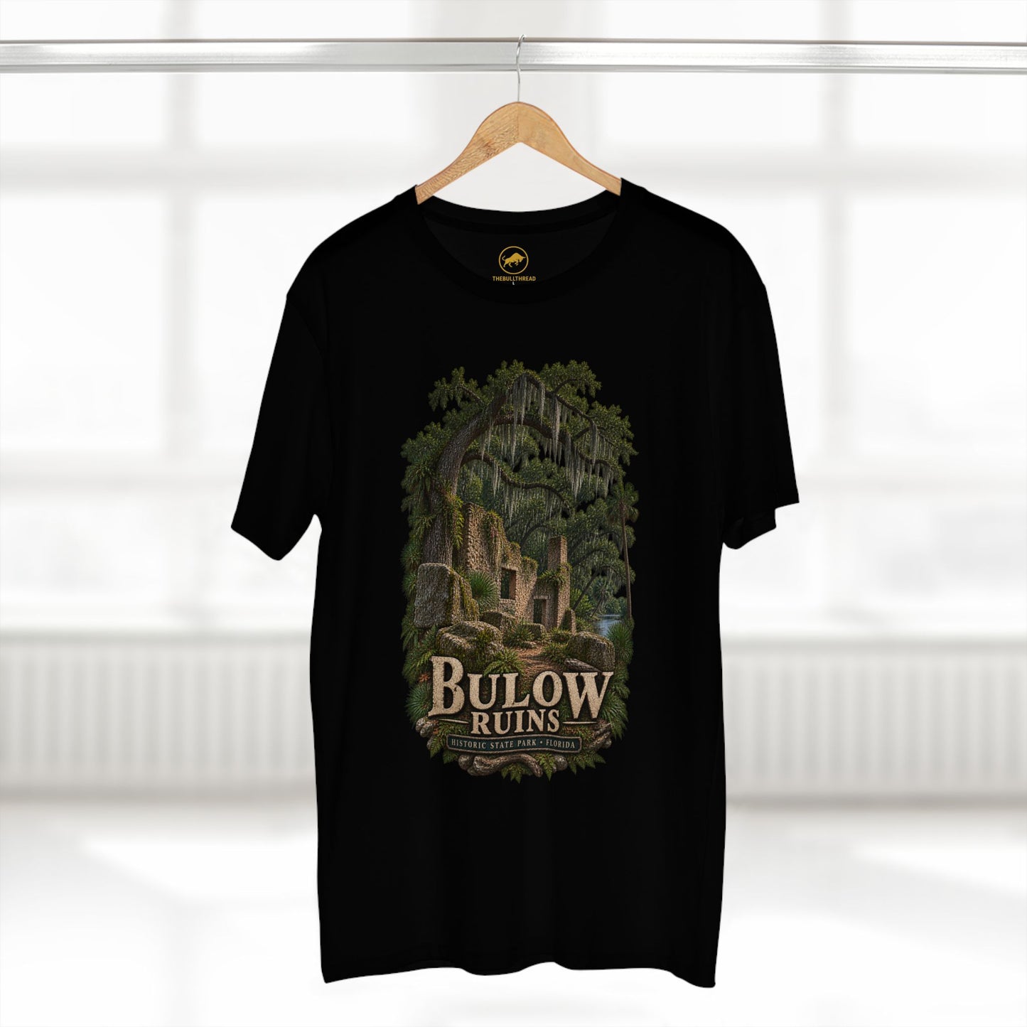 Bulow Plantation Ruins Shirt, Florida Historic State Park Tee, Coquina Sugar Mill, Flagler Beach Old Florida History T-Shirt.