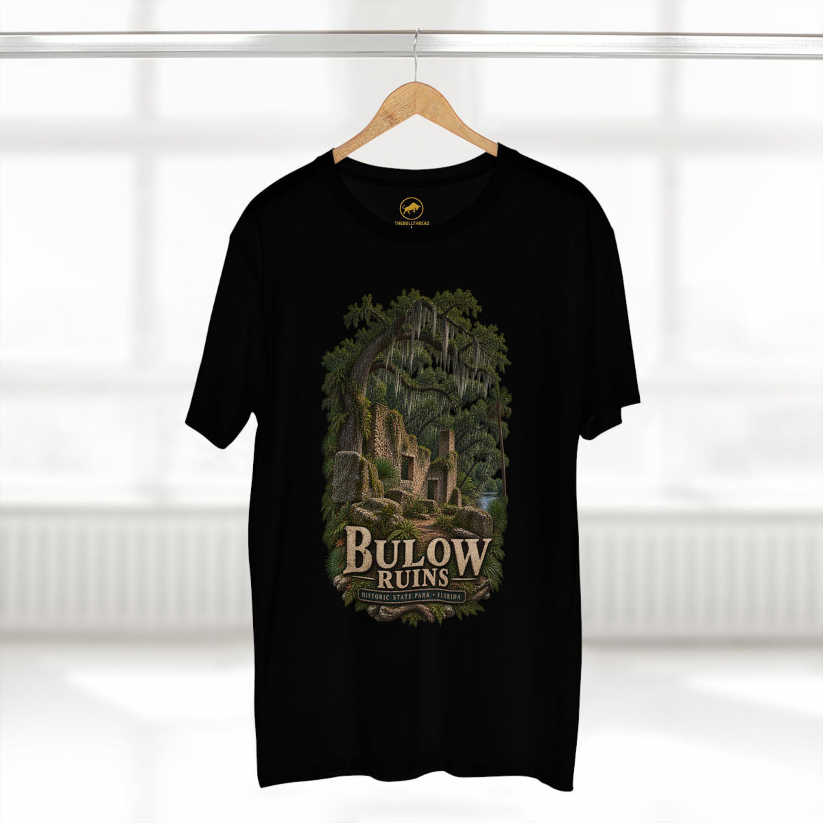 Bulow Plantation Ruins Shirt, Florida Historic State Park Tee, Coquina Sugar Mill, Flagler Beach Old Florida History T-Shirt.
