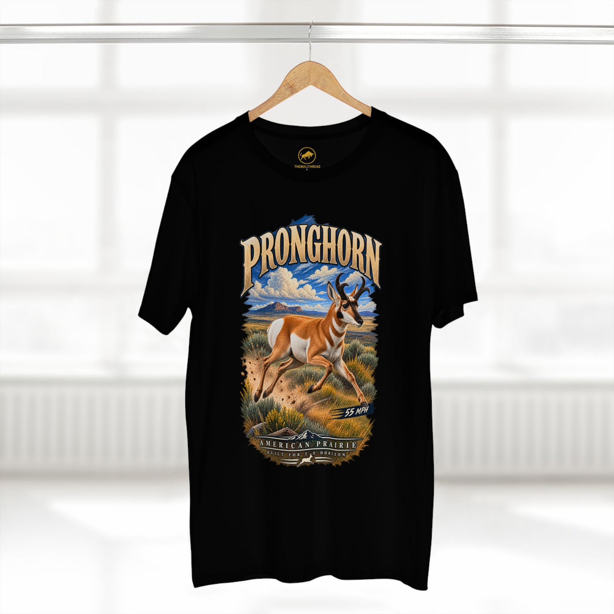Pronghorn Shirt: American Prairie Western Wildlife Tee