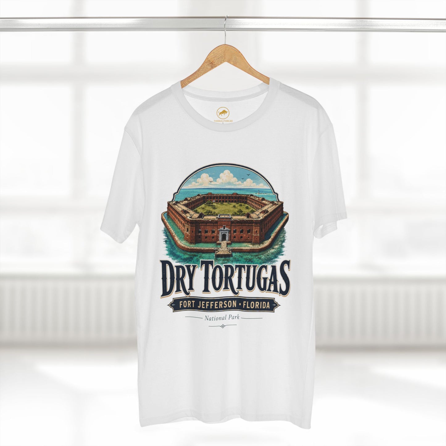 Dry Tortugas Fort Jefferson Florida Shirt, National Park Graphic Tee, Historic Florida Landmark T-Shirt, Florida Keys Travel Gift.