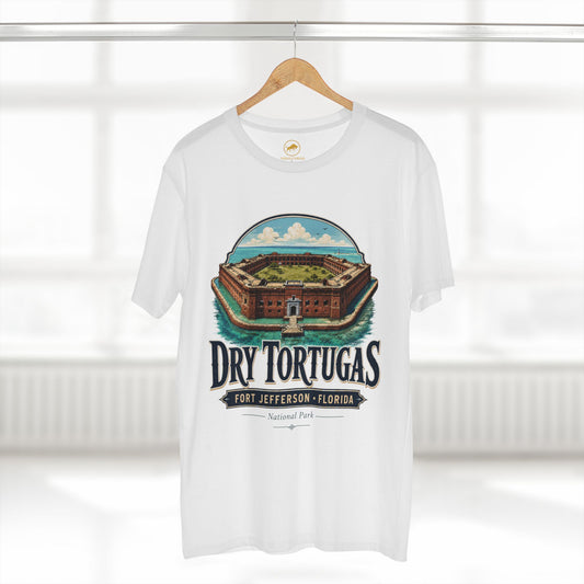 Dry Tortugas Fort Jefferson Florida Shirt, National Park Graphic Tee, Historic Florida Landmark T-Shirt, Florida Keys Travel Gift.