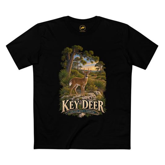 Key Deer T-Shirt, Big Pine Key Florida Wildlife Tee, Lower Keys Nature Shirt