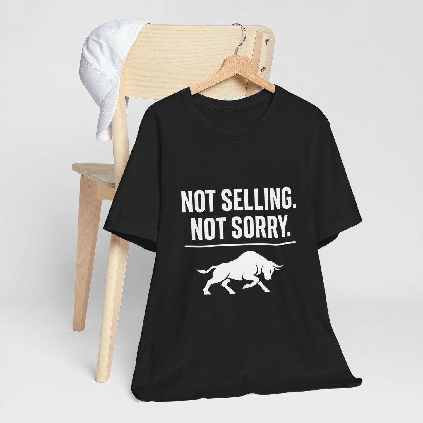 Premium Crypto Investor Shirt - Not Selling, Not Sorry Bull Market Tee by TheBullThread