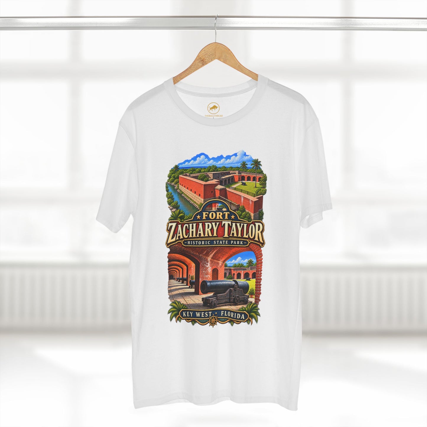 Fort Zachary Taylor T Shirt, Key West Florida Shirt, Historic State Park Tee, Florida Keys Travel Souvenir.