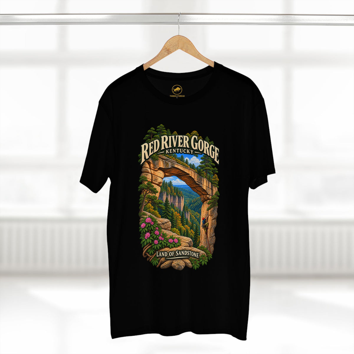Red River Gorge Shirt, Kentucky Rock Climbing Tee, Sandstone Arch Hiking and Outdoor Gift.