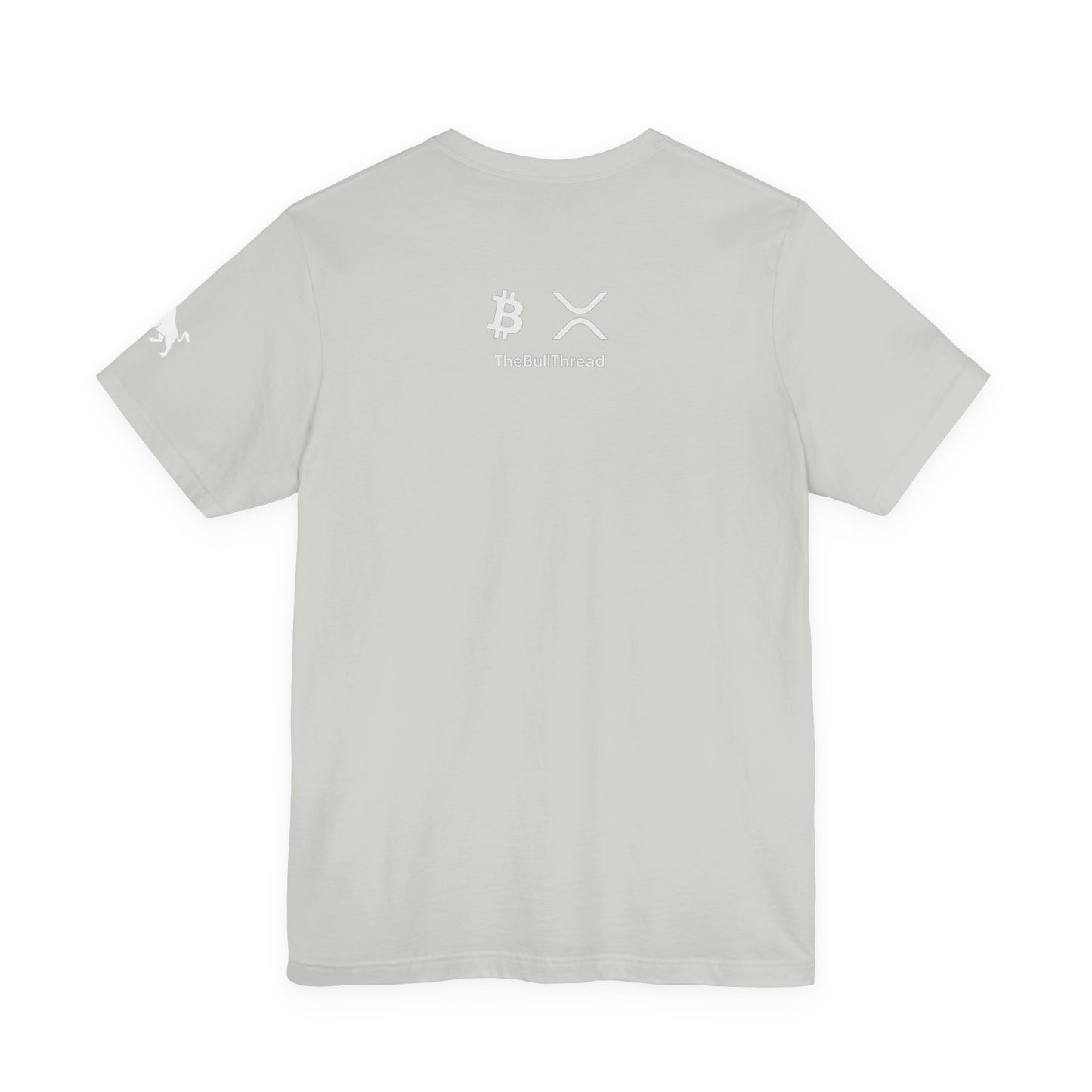 Premium Crypto Tee – HODL Stake Repeat Minimalist Streetwear by TheBullThread
