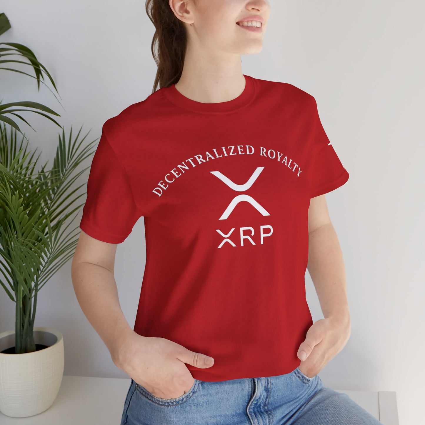 Premium XRP Investor Shirt - Decentralized Royalty Bull Sleeve Design by TheBullThread