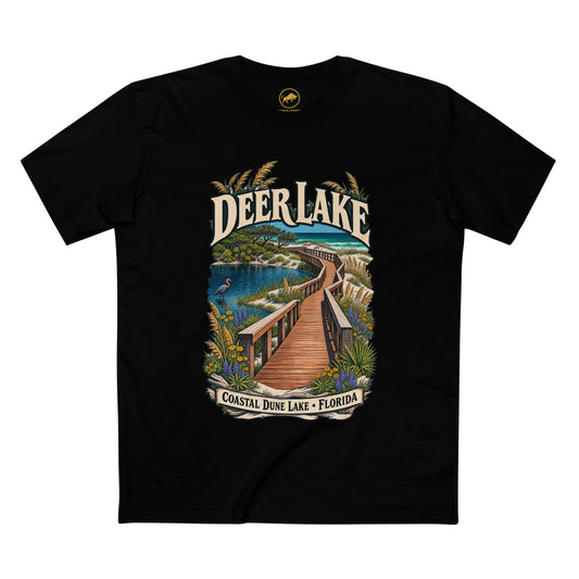 Deer Lake State Park Shirt, Florida 30A Coastal Dune Lake and Boardwalk Tee.