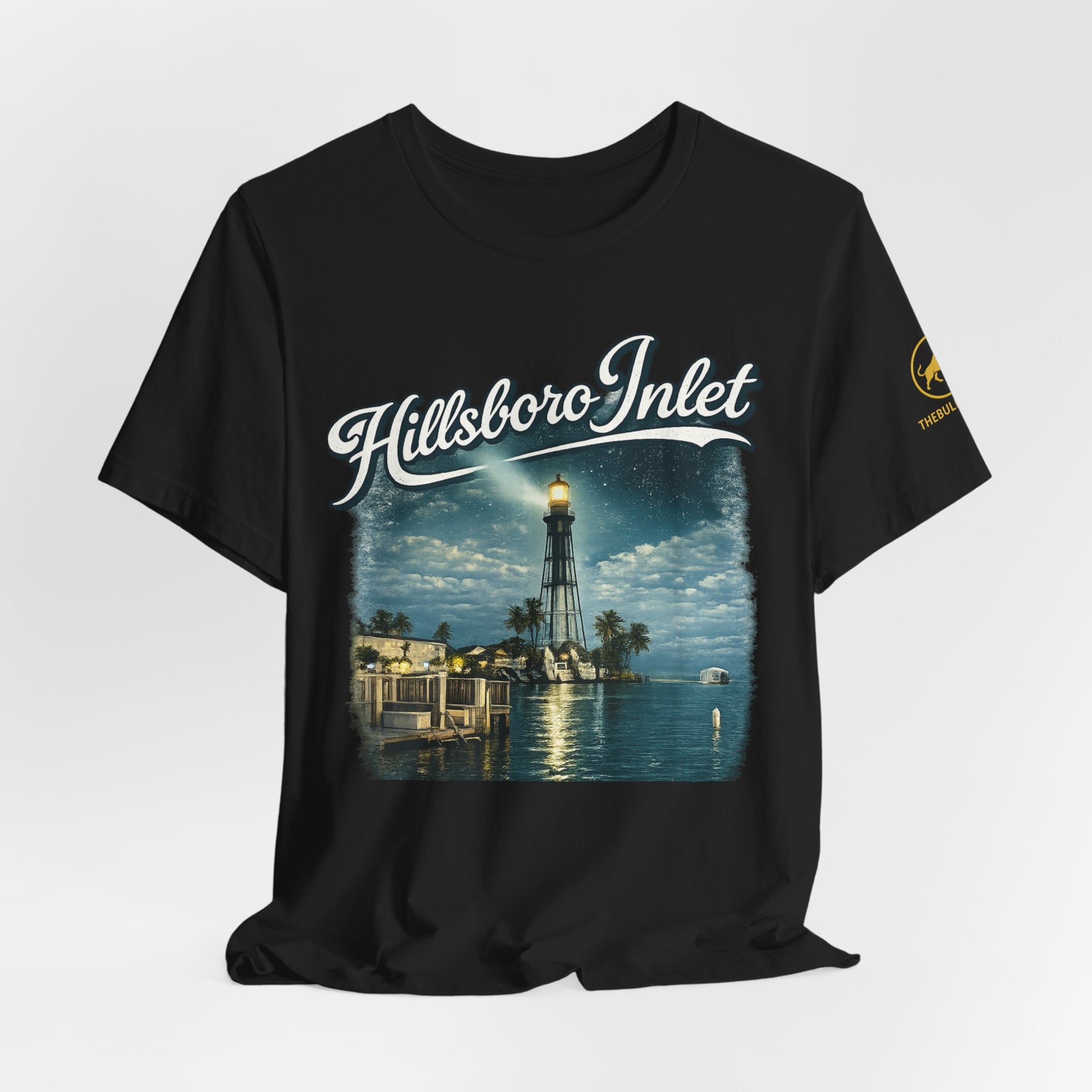 Hillsboro Inlet Shirt, Florida Coastal Tee, Lighthouse Graphic Shirt, Pompano Beach Tee, Broward County Shirt, South Florida Shirt.