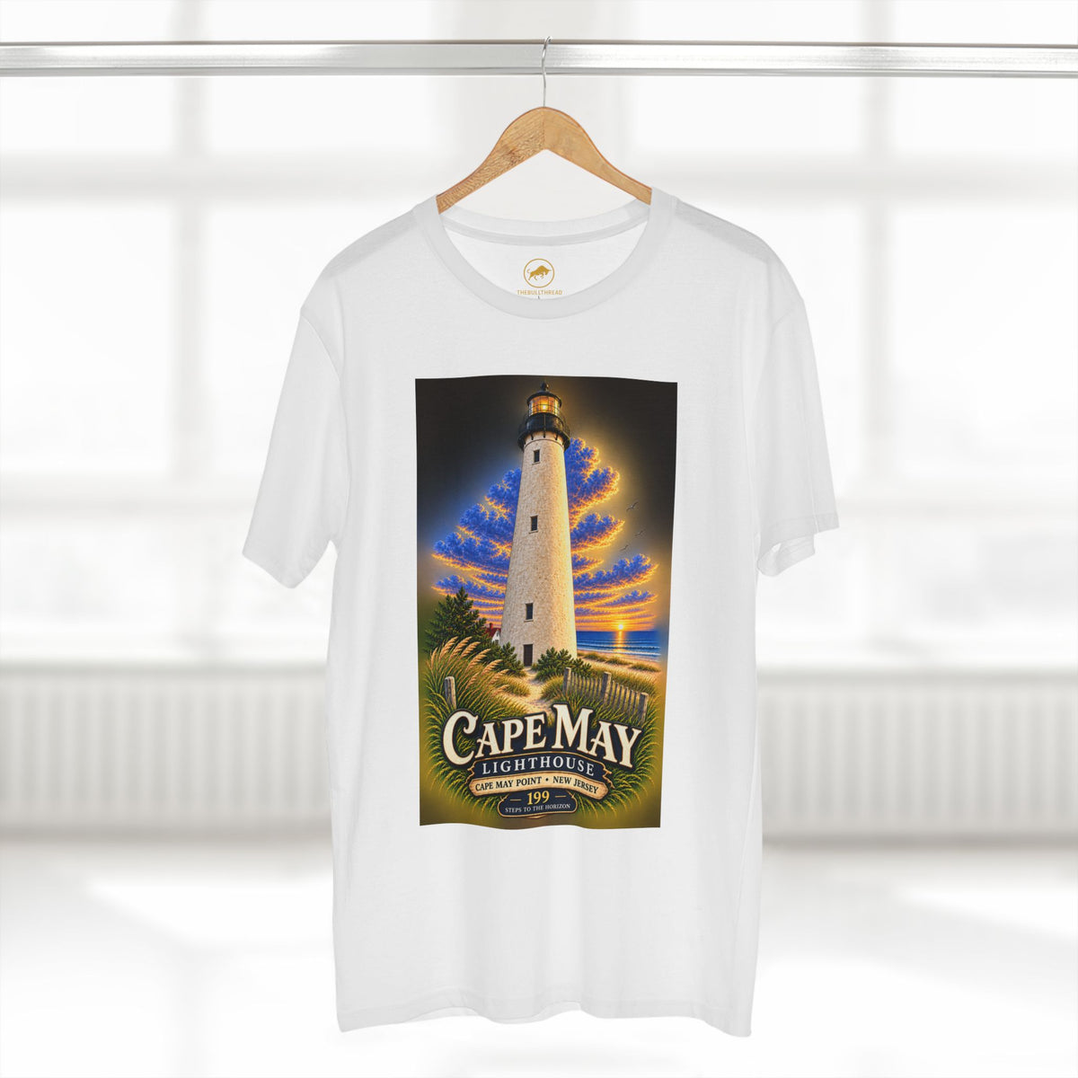 Cape May Lighthouse T-Shirt, Cape May Point New Jersey Coastal Shirt, Jersey Shore Lighthouse Tee