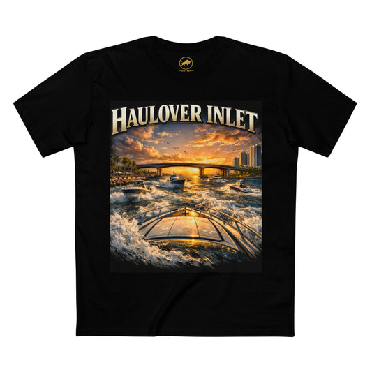 Haulover Inlet Shirt, Florida Boating Shirt, Miami Boat Tee, Yacht Life Shirt, South Florida Shirt, Coastal Luxury Tee, AS Colour 5001.