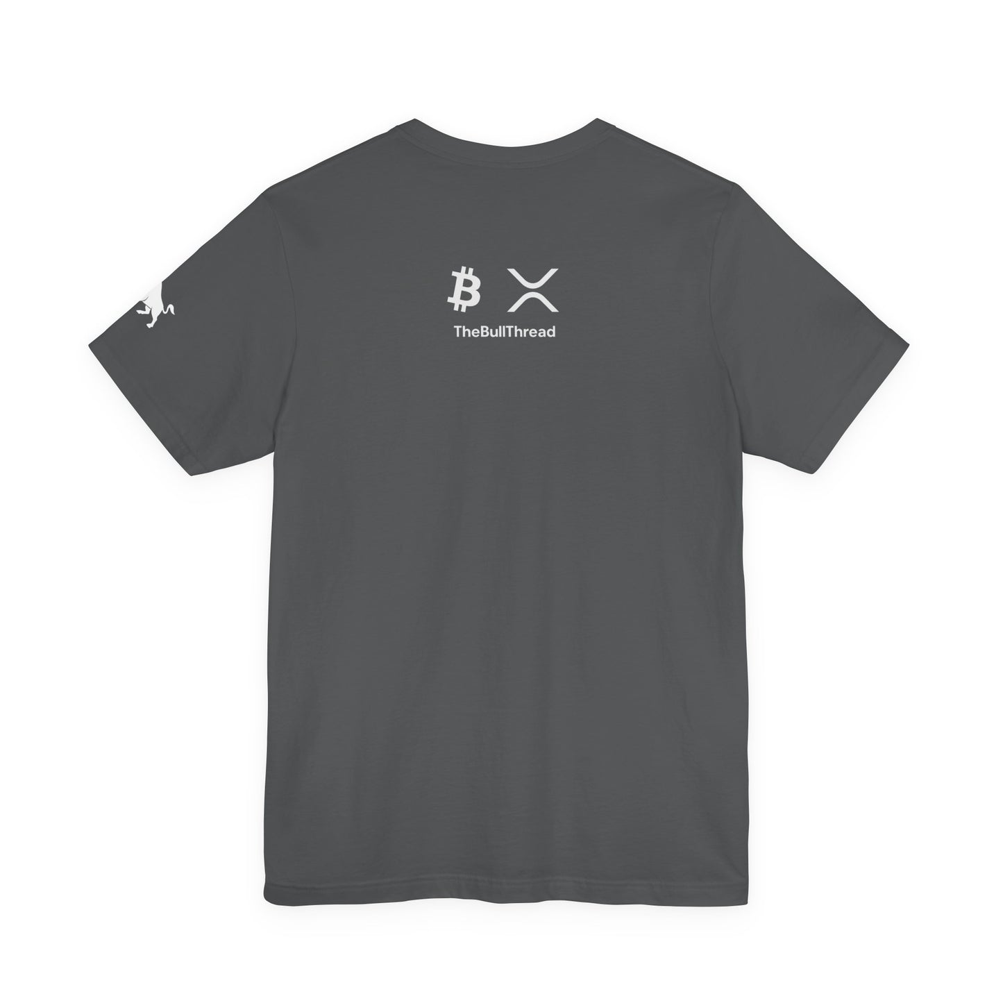 Premium Crypto Tee – HODL Stake Repeat Minimalist Streetwear by TheBullThread