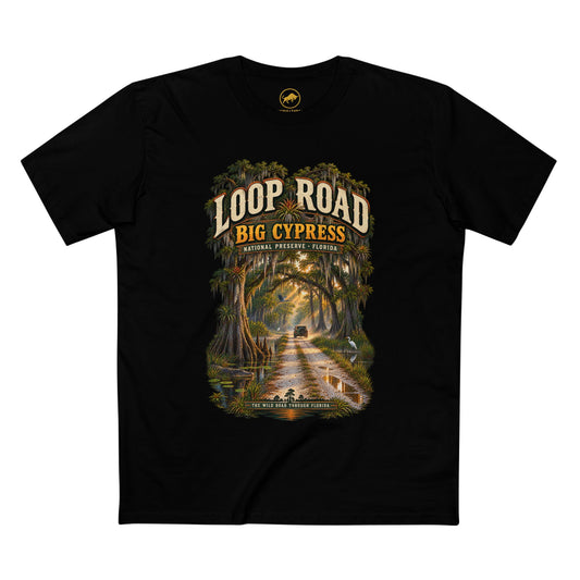 Big Cypress National Preserve Shirt, Loop Road Florida Tee, Everglades Alligator T-Shirt, Vintage Swamp Road Trip Gift.