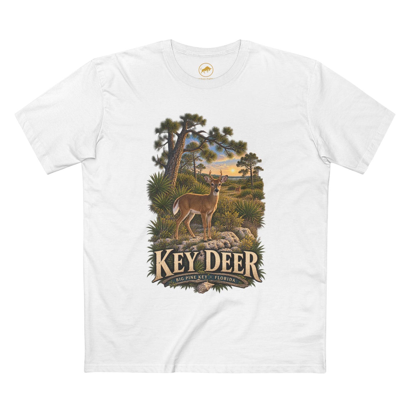 Key Deer T-Shirt, Big Pine Key Florida Wildlife Tee, Lower Keys Nature Shirt