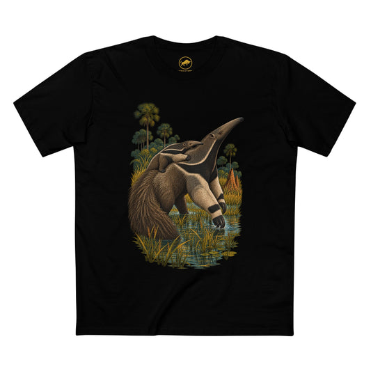 Giant Anteater Mother and Pup Shirt, Pantanal Wildlife Tee, Animal Lover Gift.