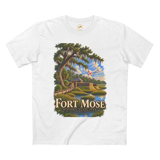 Fort Mose Historic State Park Shirt, St Augustine Florida Tee, 1738 Florida History T-Shirt, Historic Fort Mose Heritage Gift.