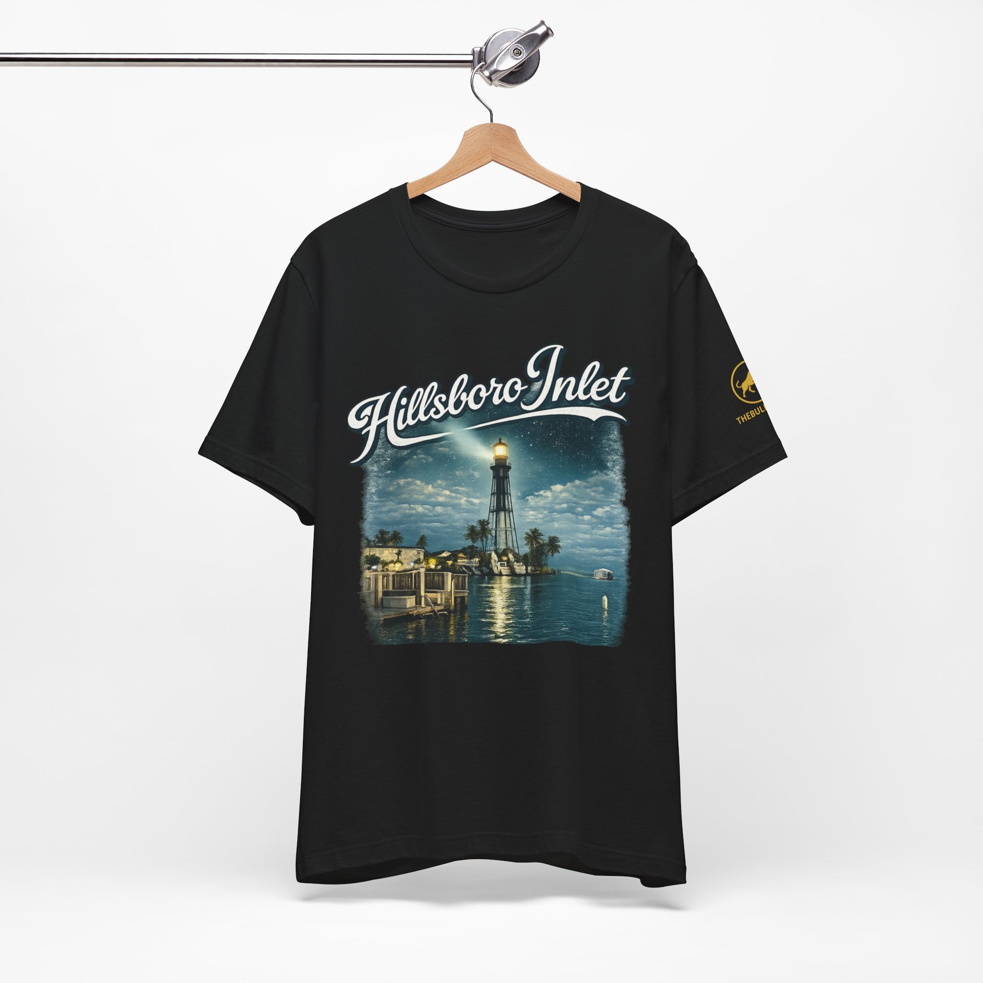 Hillsboro Inlet Shirt, Florida Coastal Tee, Lighthouse Graphic Shirt, Pompano Beach Tee, Broward County Shirt, South Florida Shirt.