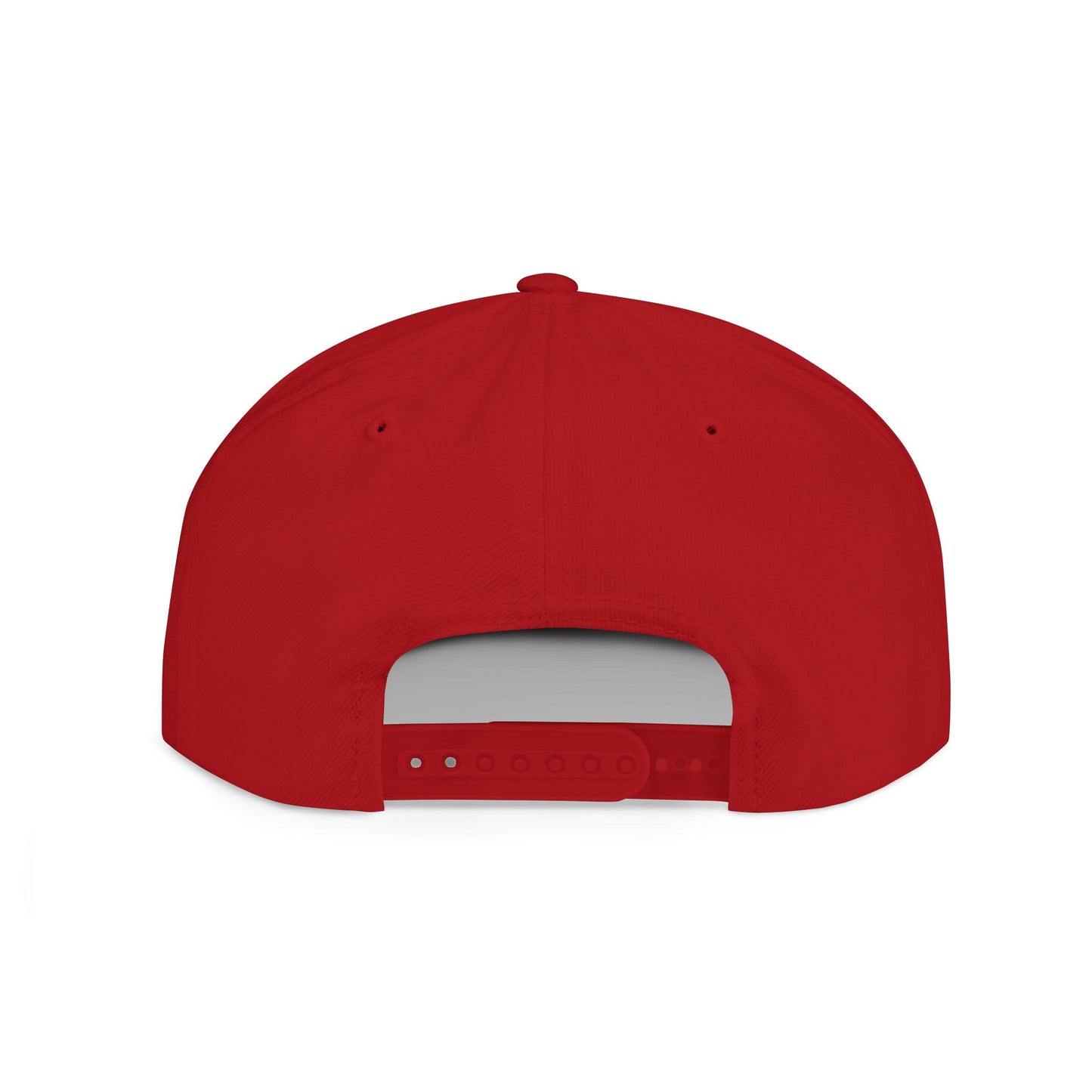 Premium Embroidered Snapback Hat - 6089M Flat-Bill Crypto Cap by TheBullThread