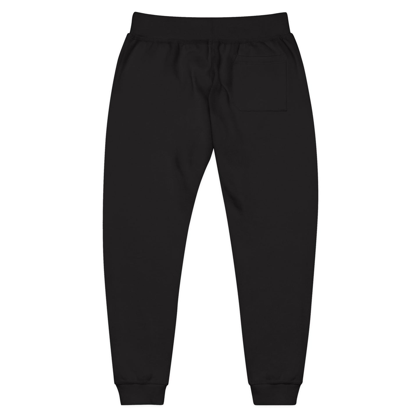 Luxe Fleece Sweatpants - Premium Embroidered Crypto Joggers by TheBullThread