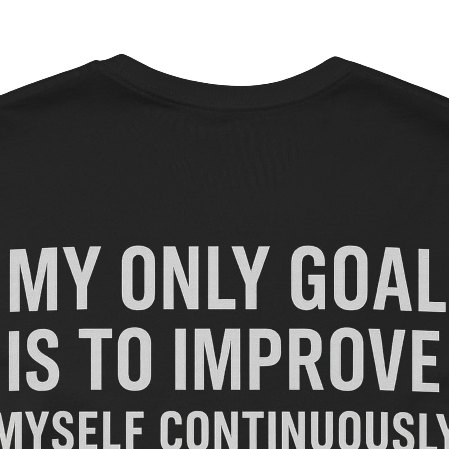 Premium Motivational T-Shirt – I Am My Own Competition Climbing Design by TheBullThread