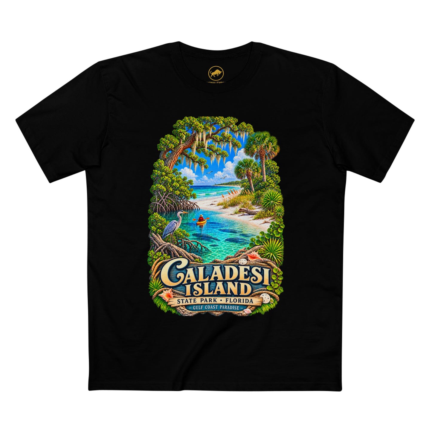Caladesi Island State Park Shirt, Florida Beach Tee, Gulf Coast Kayaking Souvenir