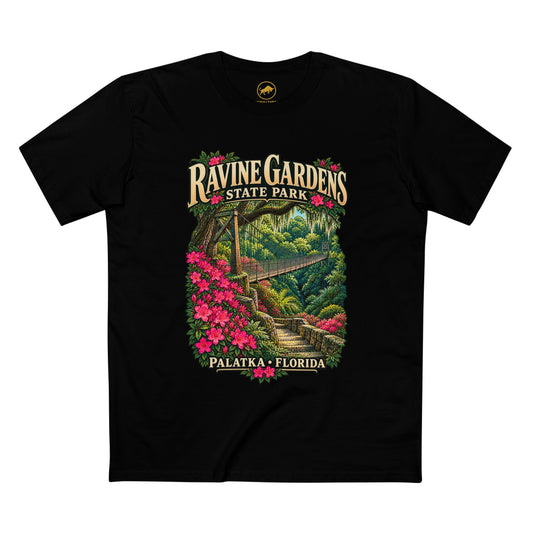 Ravine Gardens State Park Shirt - Palatka Florida Azalea Bridge Graphic Tee.