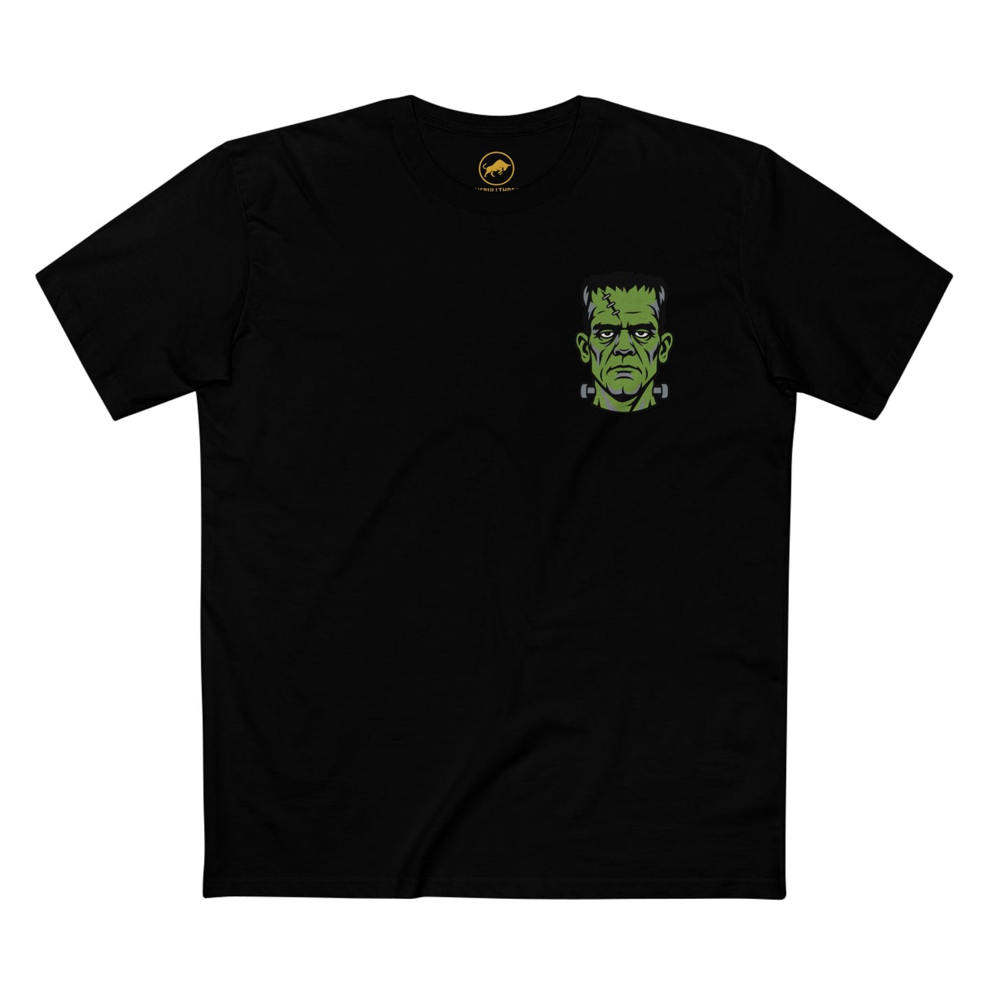 Vintage Green Monster Shirt, Classic Halloween Graphic Tee, Retro Horror T Shirt, Spooky Monster Pocket Print, Halloween Gift.