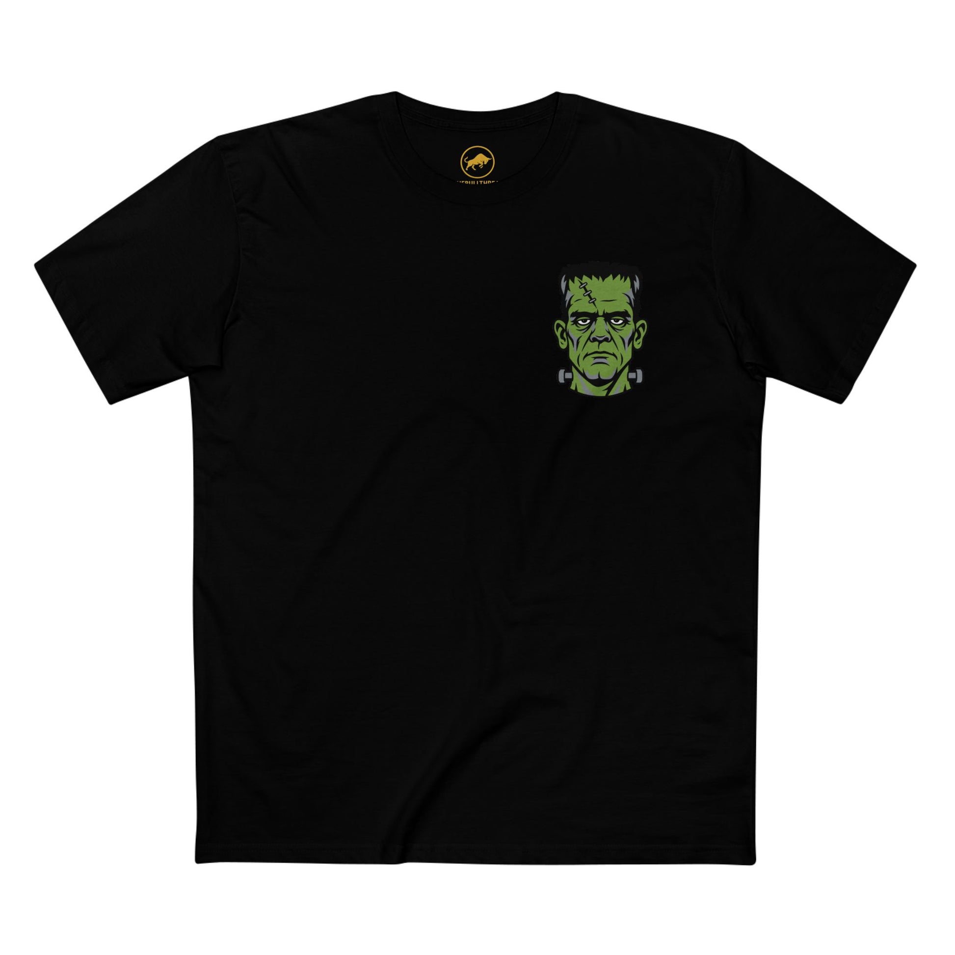 Vintage Green Monster Shirt, Classic Halloween Graphic Tee, Retro Horror T Shirt, Spooky Monster Pocket Print, Halloween Gift.