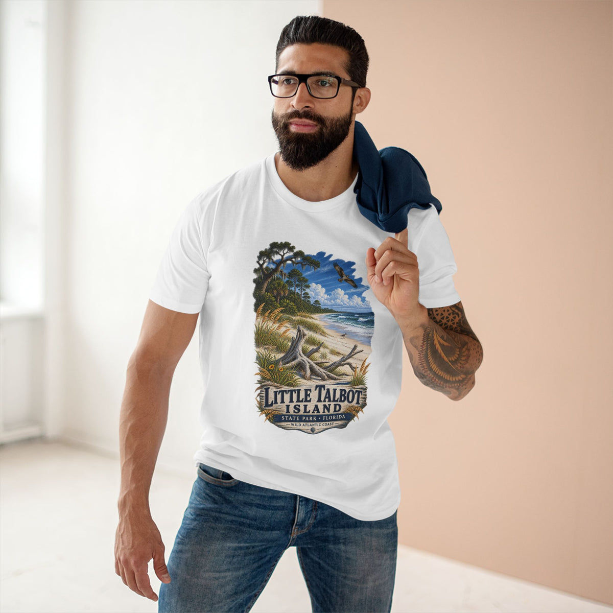 Little Talbot Island State Park Shirt, Jacksonville Florida Beach Tee, Wild Atlantic Coast Barrier Island Nature Gift.