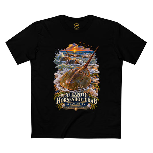 Atlantic Horseshoe Crab Shirt - Delaware Bay Natural History Marine Wildlife Tee