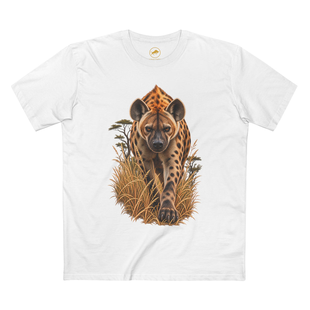 Spotted Hyena Shirt, African Wildlife Graphic Tee, Realistic Hyena T-Shirt, Safari Animal Shirt, Wildlife Lover Gift.