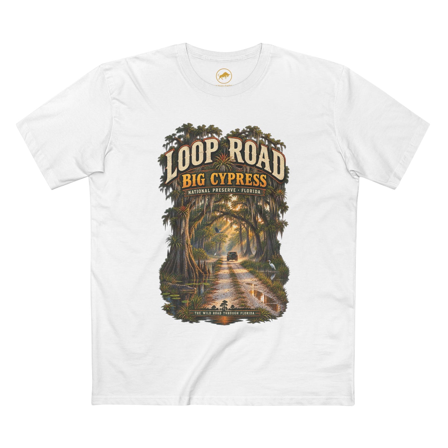 Big Cypress National Preserve Shirt, Loop Road Florida Tee, Everglades Alligator T-Shirt, Vintage Swamp Road Trip Gift