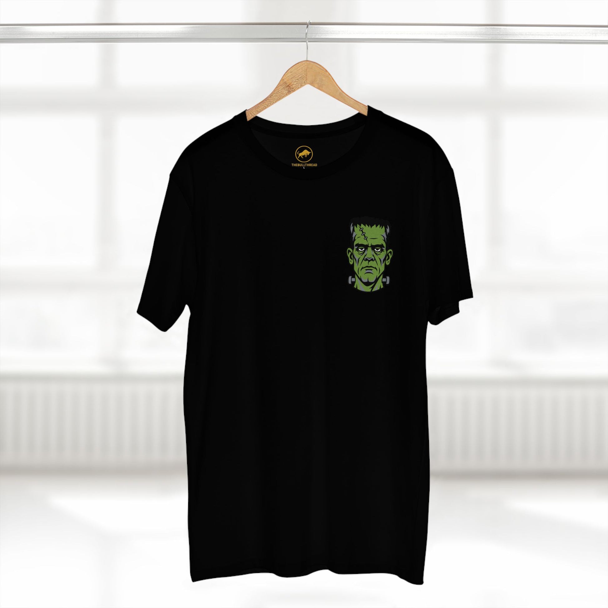 Vintage Green Monster Shirt, Classic Halloween Graphic Tee, Retro Horror T Shirt, Spooky Monster Pocket Print, Halloween Gift.