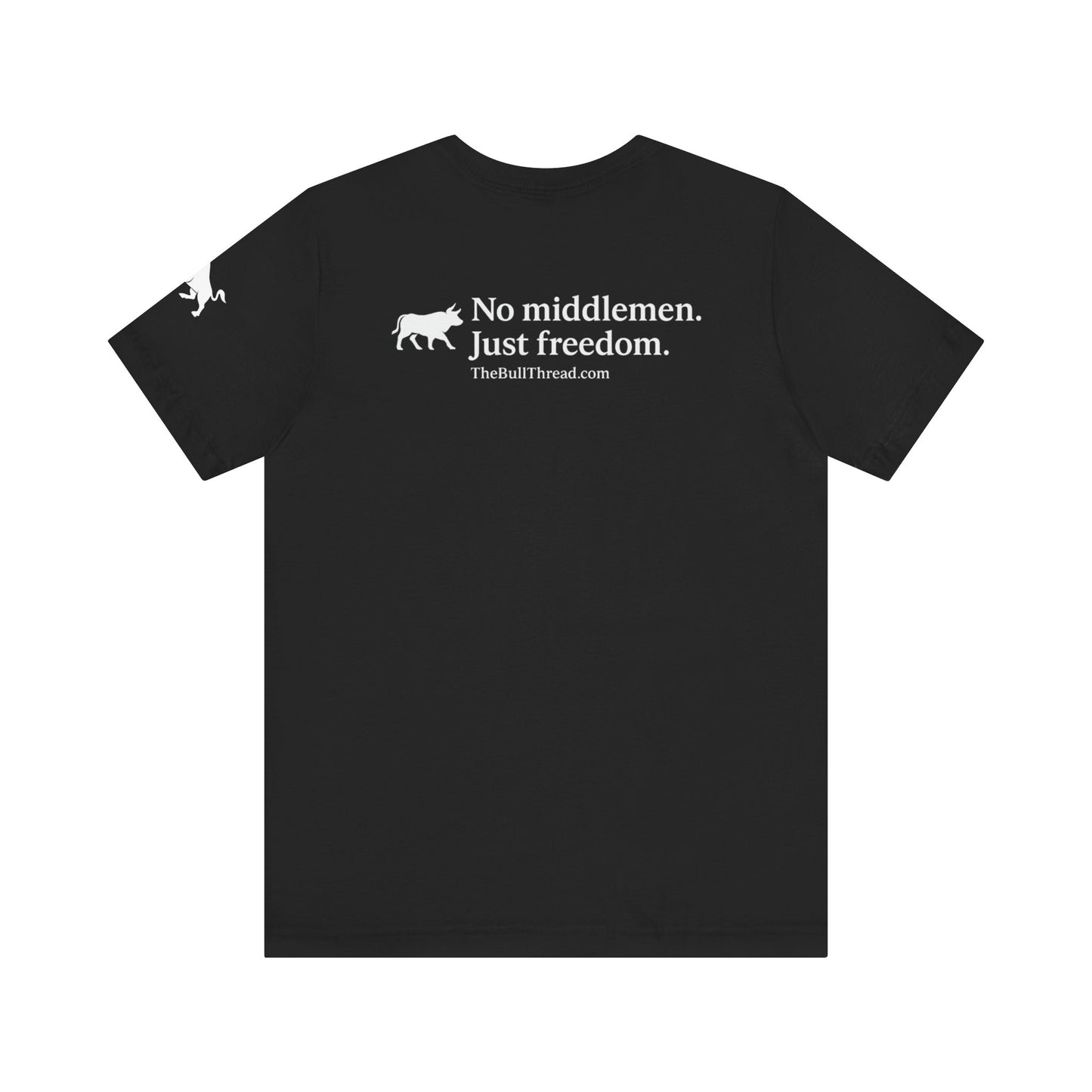 Premium XRP Investor Shirt - Decentralized Royalty Bull Sleeve Design by TheBullThread