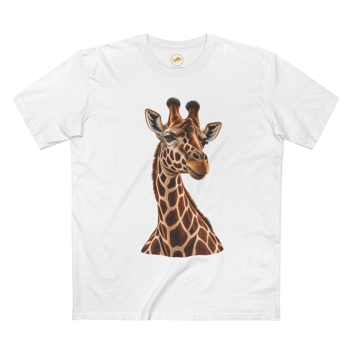 Giraffe Shirt, African Wildlife Graphic Tee, Giraffe Lover Gift, Safari Animal T Shirt, Realistic Giraffe Art, Zoo Animal Shirt.