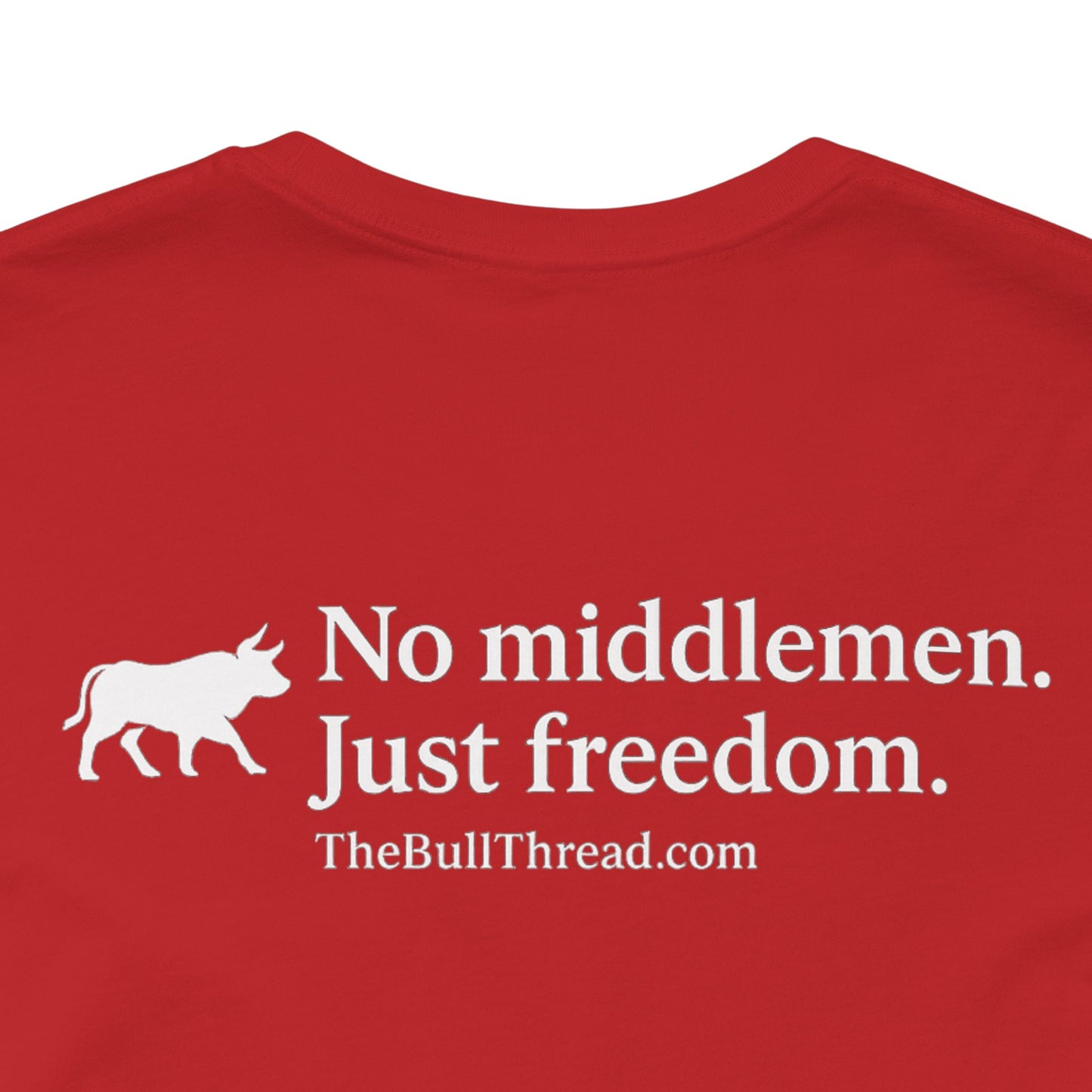 Premium XRP Investor Shirt - Decentralized Royalty Bull Sleeve Design by TheBullThread