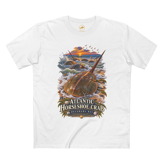 Atlantic Horseshoe Crab Shirt - Delaware Bay Natural History Marine Wildlife Tee